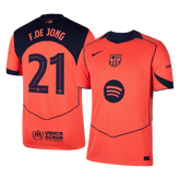 Pánské Barcelona F.DE JONG #21 Třetí pryč Fotbalový dres 2025/26 - UCL